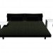 3d модель Затишний диван (розгорнулася) – превью