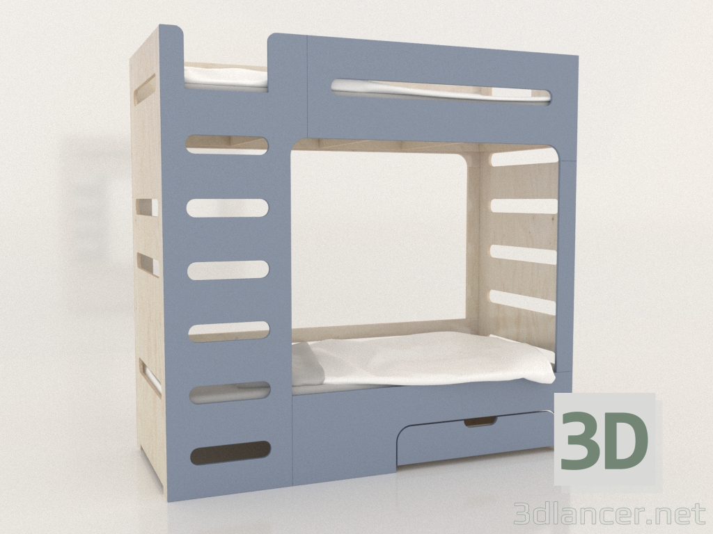 3D Modell Etagenbett MOVE EL (UAMEL1) - Vorschau