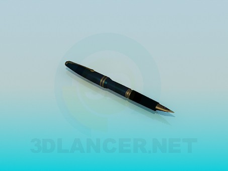 modello 3D Penna a inchiostro - anteprima