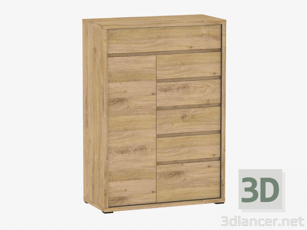 3d model Chest 1D-6S (TYPE 32) - preview