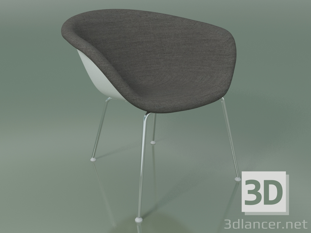 3d model Lounge chair 4212 (4 legs, with front trim, PP0001) - preview