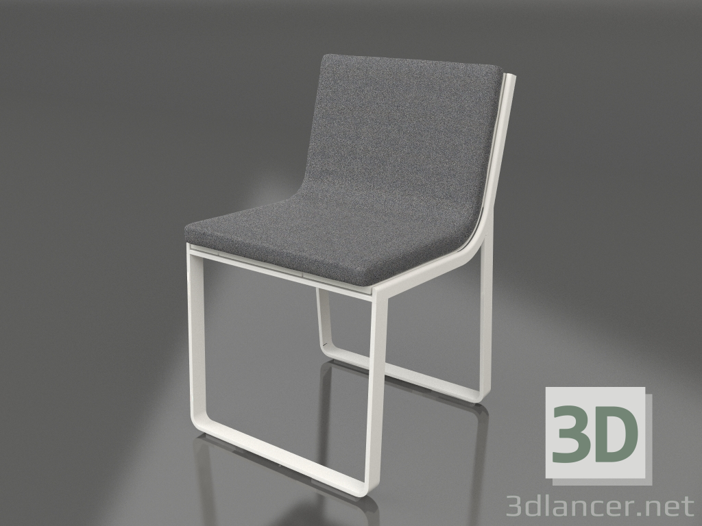 3d model Dining chair (Agate gray) - preview