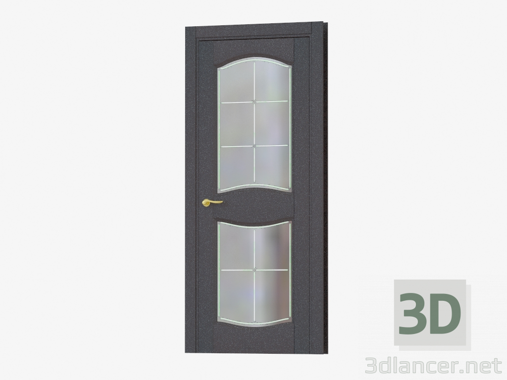 3d модель Дверь межкомнатная (ХХХ.46T1) – превью