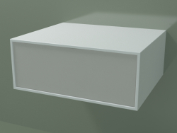 Box (8AUBAB01, Gletscherweiß C01, HPL P02, L 60, P 50, H 24 cm)