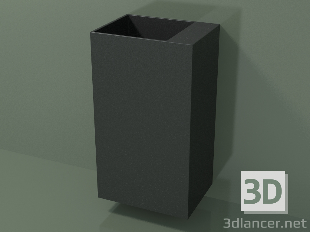 modello 3D Lavabo sospeso (03UN26103, Deep Nocturne C38, L 48, P 36, H 85 cm) - anteprima