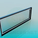 3d model Glass panel - preview