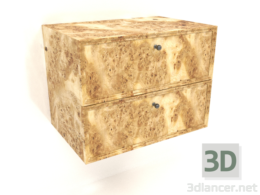3 डी मॉडल दीवार कैबिनेट टीएम 14 (600x400x455, लिबास लकड़ी का पैमाना) - पूर्वावलोकन