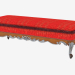 3d model Bedside bench Casanova (art. 12514) - preview
