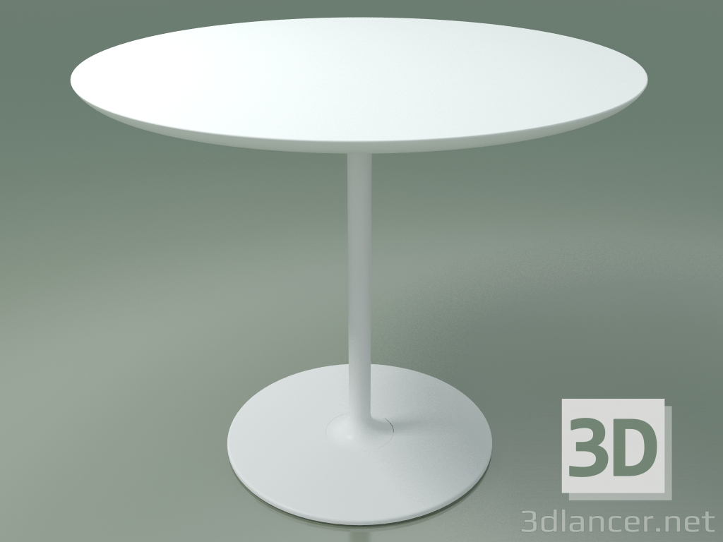 3D Modell Runder Tisch 0707 (H 74 - T 90 cm, M02, V12) - Vorschau