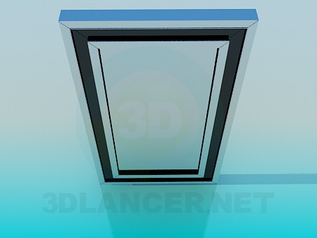 3d model Wall mirror - preview
