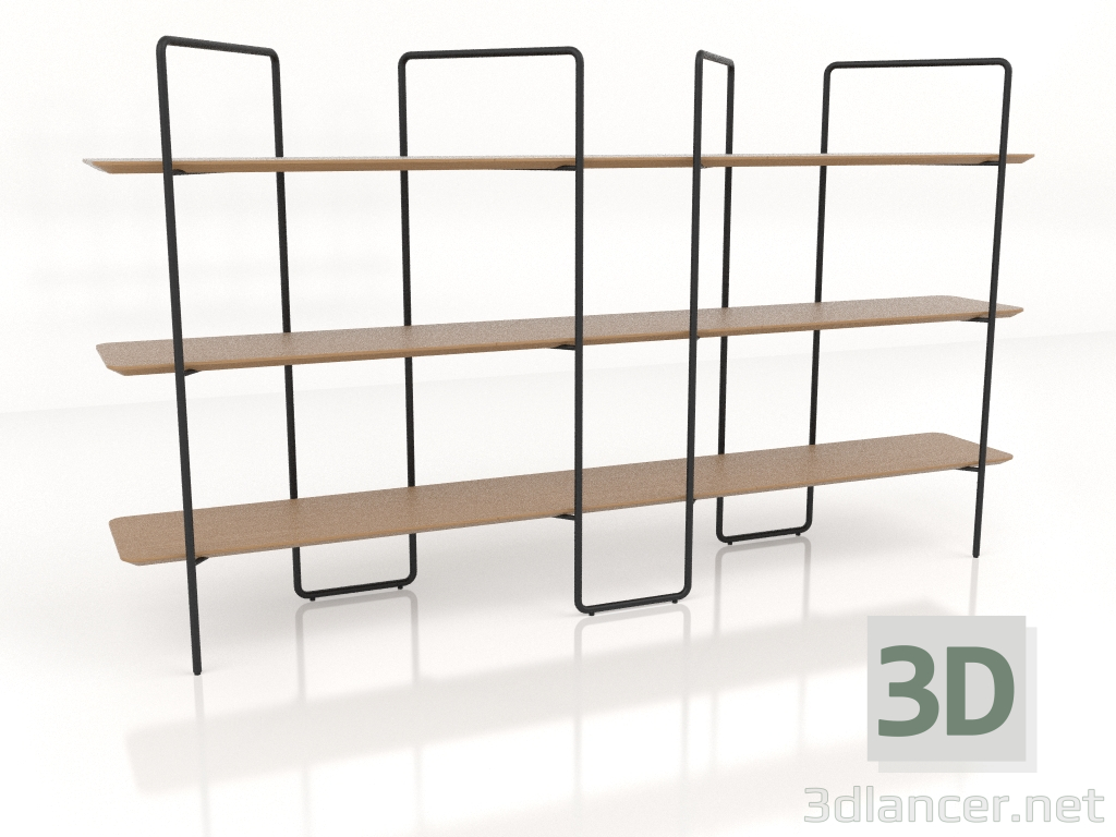 modèle 3D Rack modulaire 08 (4x3) - preview
