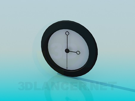 3d model Wall clock - preview