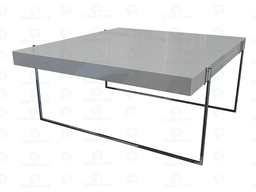 3d модель Журнальный стол с выдвижным ящиком Kyoto (ящик задвинут) – превью