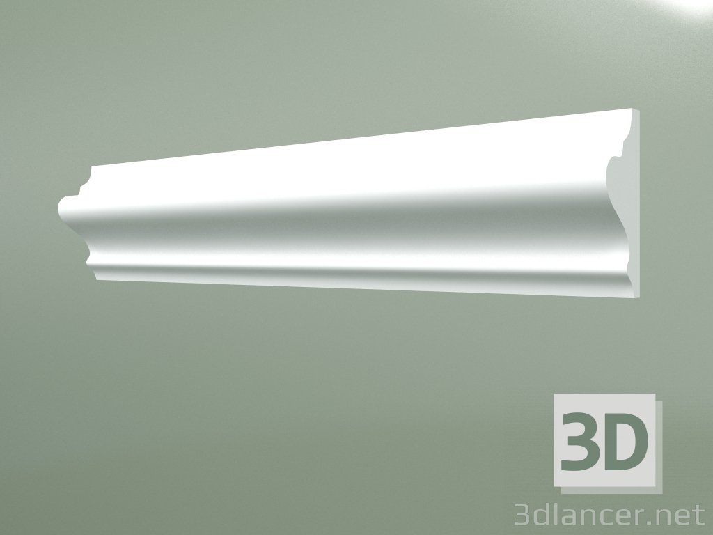 modello 3D Modanatura in gesso MT257 - anteprima