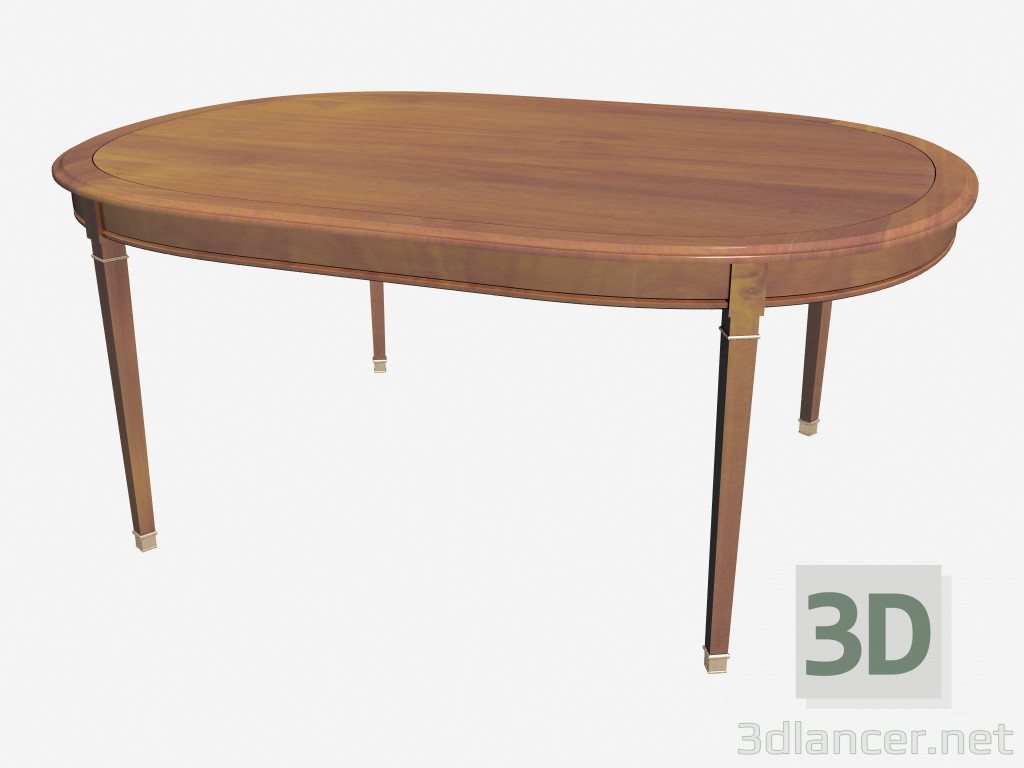 modello 3D Tavolo da pranzo OP075 - anteprima