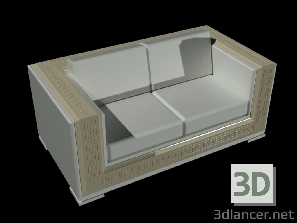 3D modeli Kanepe Günlüğü - önizleme