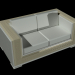 3d модель диван DIARS – превью