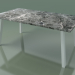 modello 3D Tavolo da pranzo esterno InOut (134, alluminio laccato bianco, MAT-GP) - anteprima