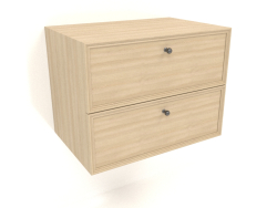 Mueble de pared TM 14 (600x400x455, blanco madera)