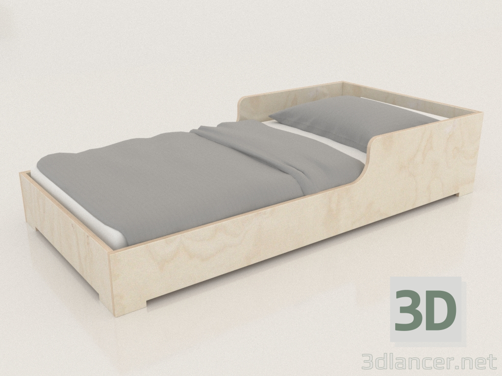 3d модель Ліжко MODE Q (BNDQAA) – превью