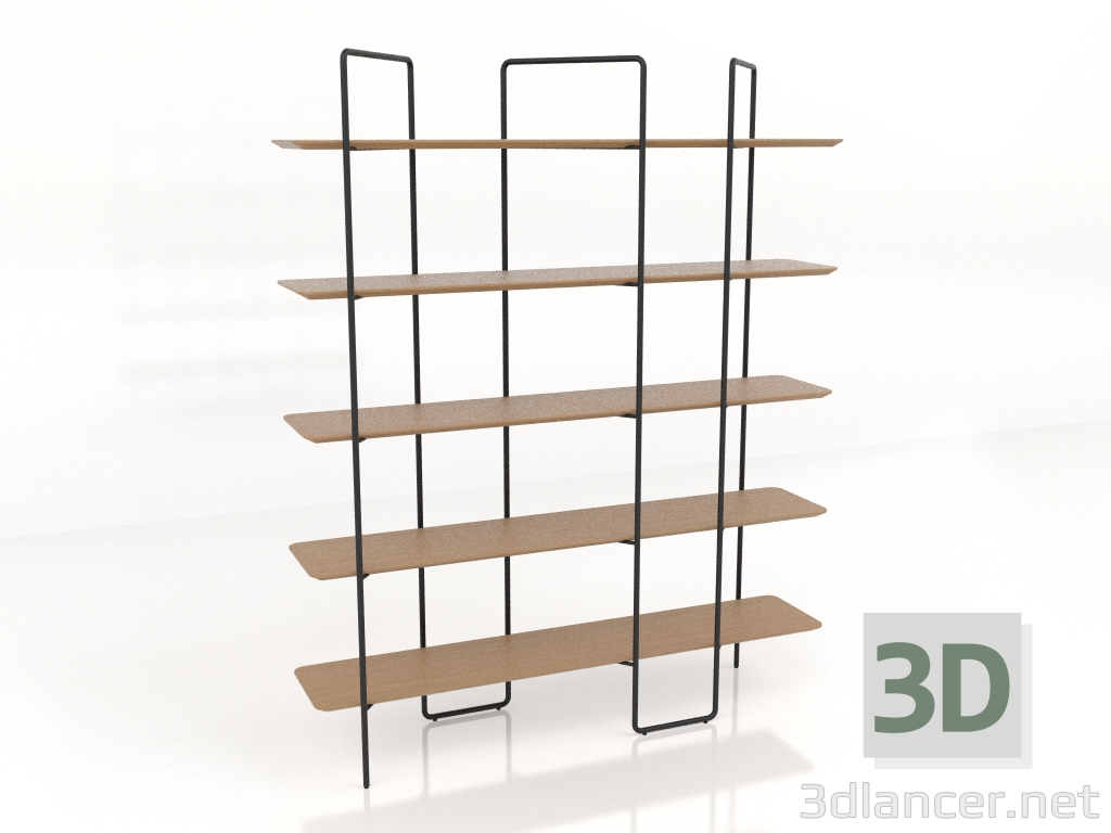 3D Modell Modulares Rack 11 (3x5) - Vorschau