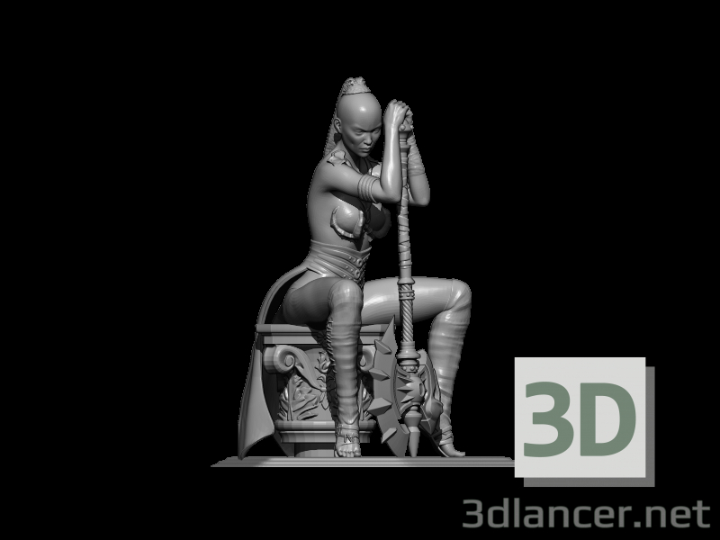 modèle 3D de hache acheter - rendu