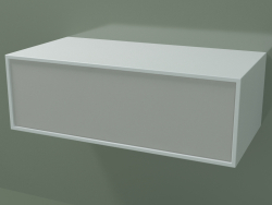 Box (8AUCAA01, Gletscherweiß C01, HPL P02, L 72, P 36, H 24 cm)