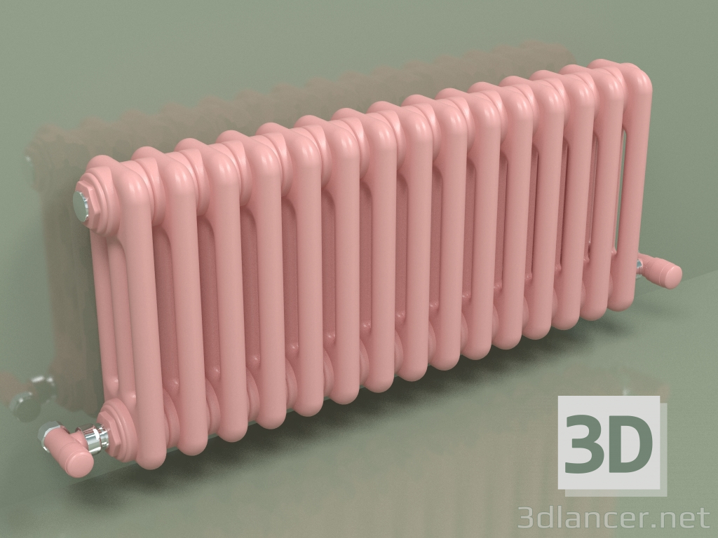 3 डी मॉडल रेडिएटर TESI 3 (एच 300 15EL, गुलाबी - आरएएल 3015) - पूर्वावलोकन