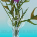 3d модель Цветок в вазе – превью