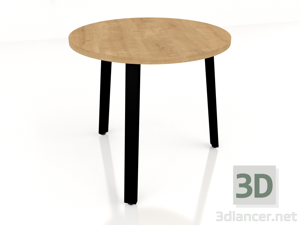 3D modeli Yemek masası Ogi A PLF80 (800x800) - önizleme