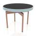 3d model Round coffee table Ø60 (Blue grey, DEKTON Domoos) - preview