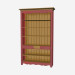 3d model Bookcase YW100 - preview