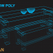 3d модель 3D-настольный игровой инвентарь - Low poly – превью