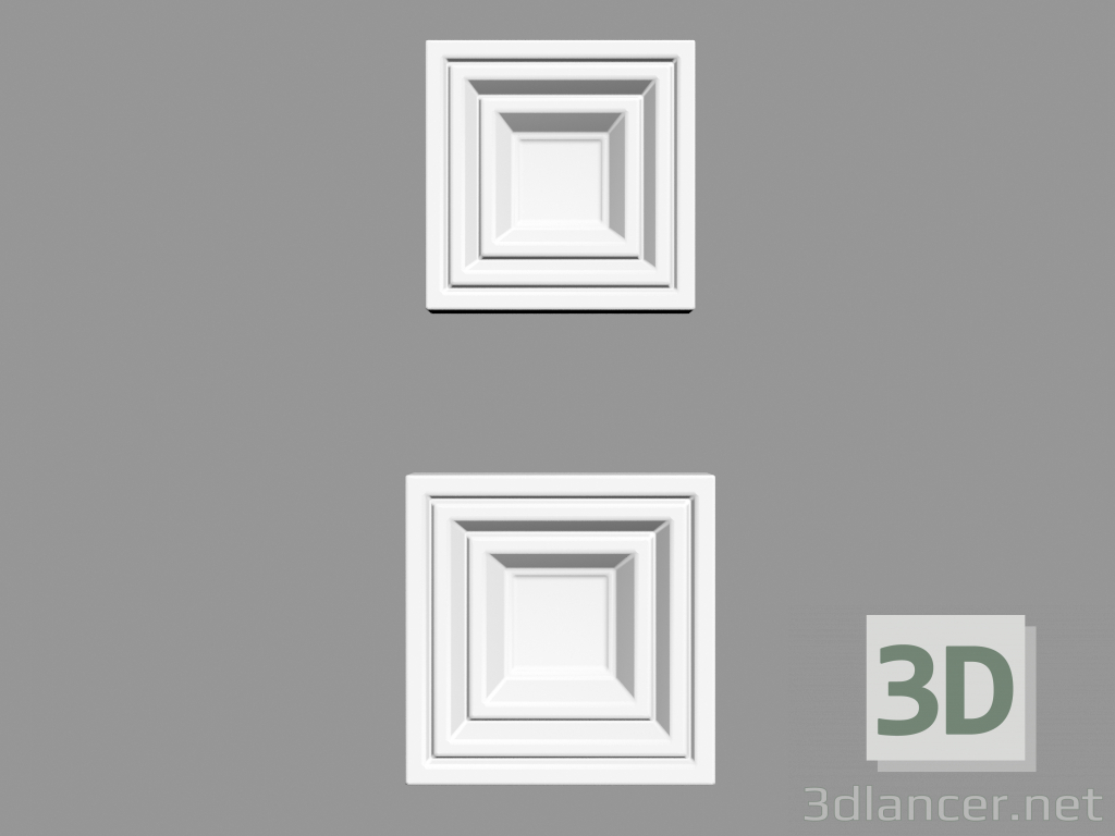 modèle 3D Cubes (K4, 6) - preview