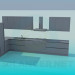 3d model Modular Kitchen - preview