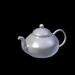 3d Скляний чайник з кришкою і заварник модель купити - зображення