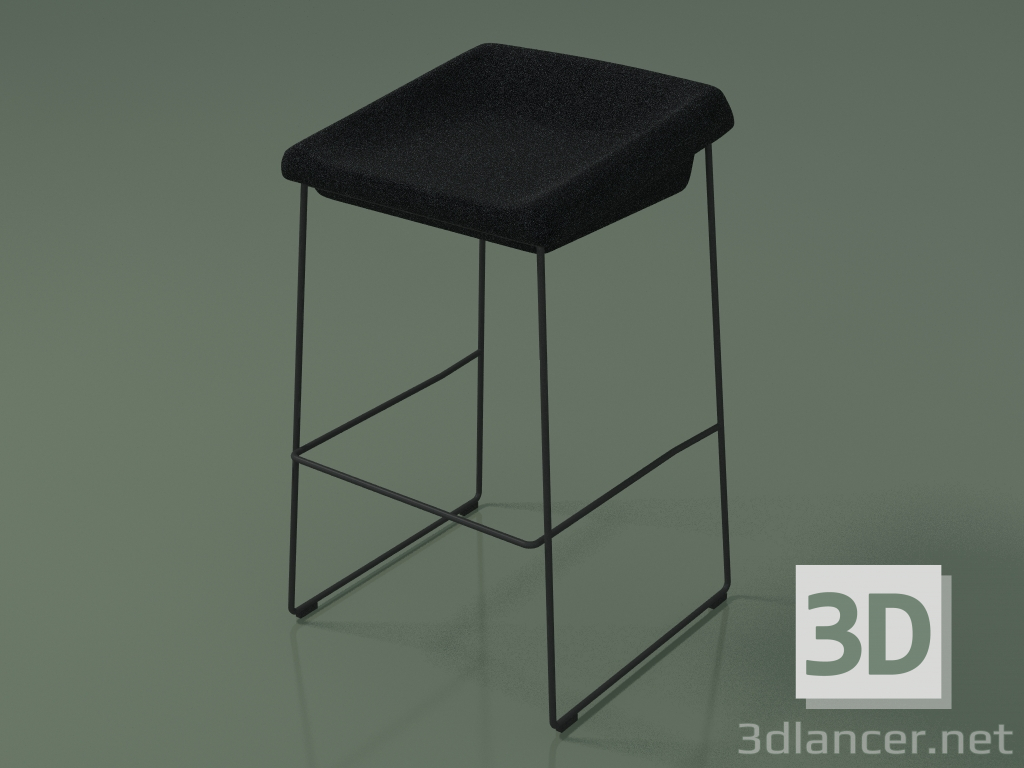 3D modeli Bar sandalyesi Coin (110838, siyah) - önizleme