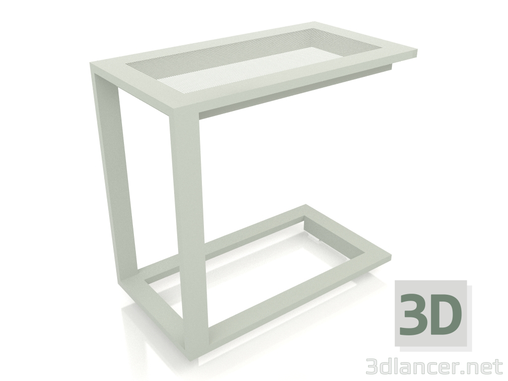 3d model Side table C (Cement gray) - preview
