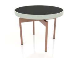 Round coffee table Ø60 (Cement gray, DEKTON Domoos)