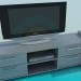 3 डी मॉडल टीवी टेबल - पूर्वावलोकन
