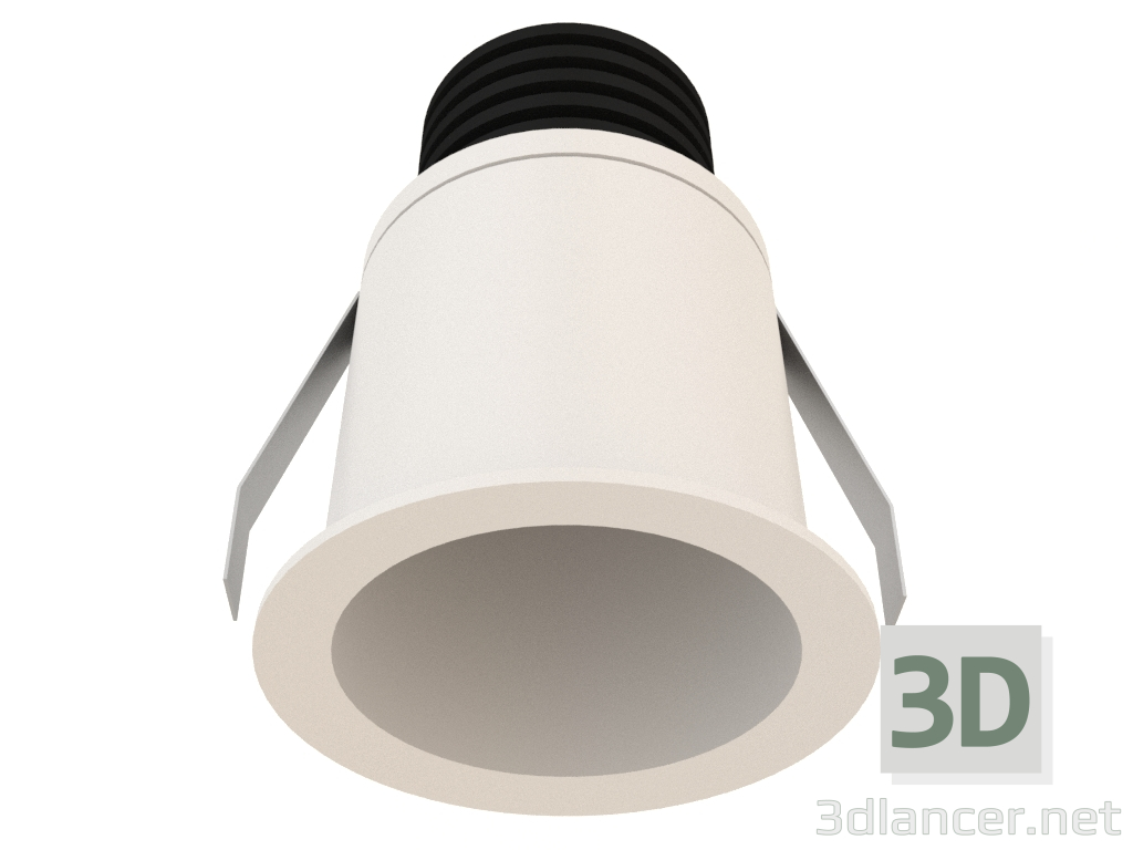 3d model Recessed luminaire (6857) - preview