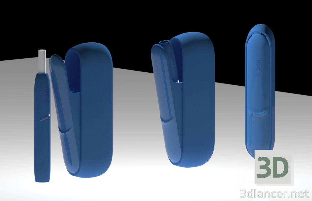 IQOS 3 3D modelo Compro - render