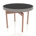 modèle 3D Table basse ronde Ø60 (Gris quartz, DEKTON Domoos) - preview