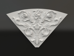 Elemento decorativo de gesso DE 041 (289х387)