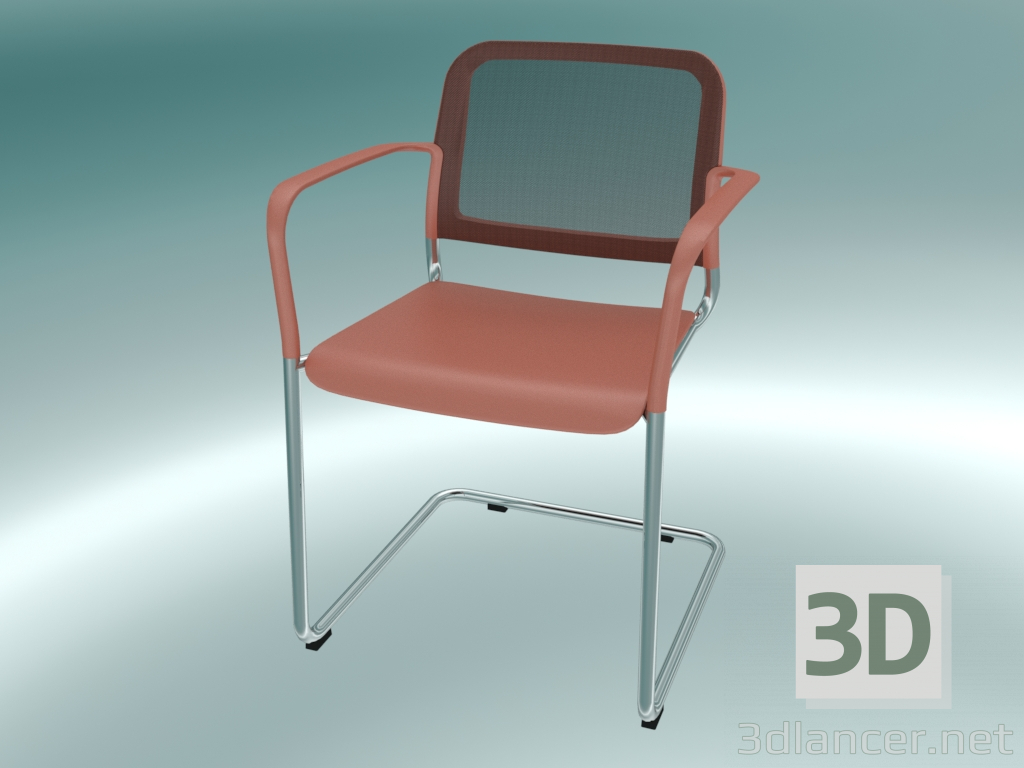 modello 3D Conference Chair (525VN 2P) - anteprima