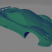 modello 3D di PAGANI ZONDA F comprare - rendering