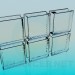 3D Modell Glasbausteine - Vorschau