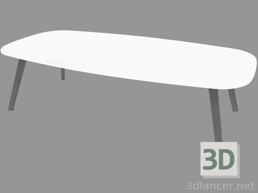 3D Modell Couchtisch (Lack 594 120x60x36) - Vorschau