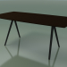3D Modell Seifenförmiger Tisch 5419 (H 74 - 90x180 cm, Beine 150 °, furniert L21 wenge, V44) - Vorschau