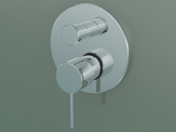 Single lever bath mixer for concealed installation (10416000)